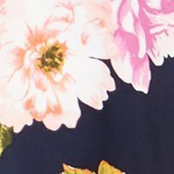 SPEECHLESS Womens Sleeveless V Neck Above The Knee Fit + Flare Dress - Picture 4 of 4